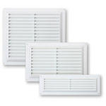 Picture of LOUVRED THERMOPLASTIC VENT - WHITE