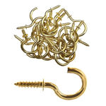 Picture of SHOULDERED CUPS HOOKS - BRASS PLATED