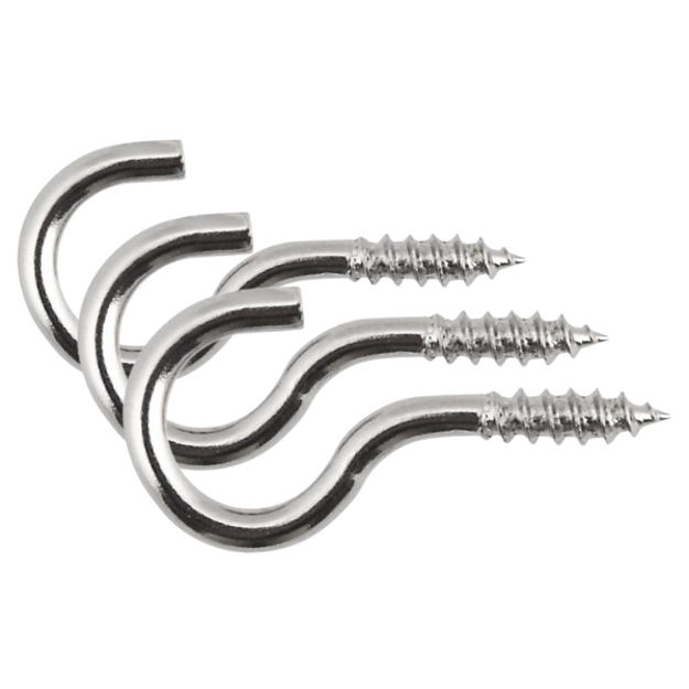 Picture of SCREW HOOKS - ZINC PLATED