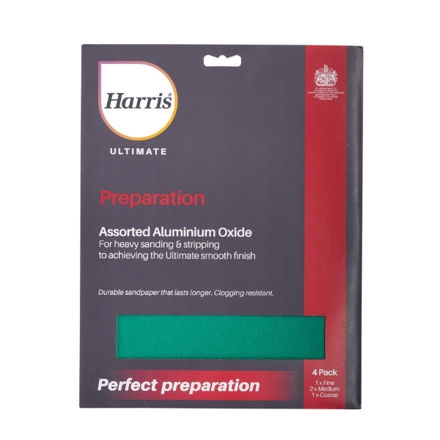 Picture of HARRIS ALUMINIUM OXIDE SHEETS PACK 4 ASSORTED