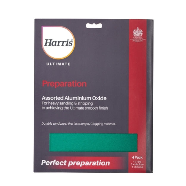 Picture of HARRIS ALUMINIUM OXIDE SHEETS PACK 4 ASSORTED