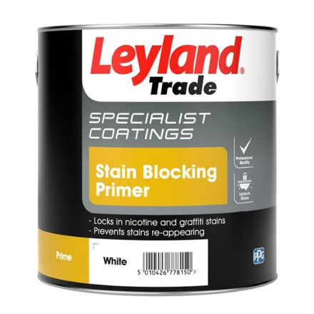 Picture of LEYLAND TRADE STAIN BLOCKING PRIMER WHITE 2.5L