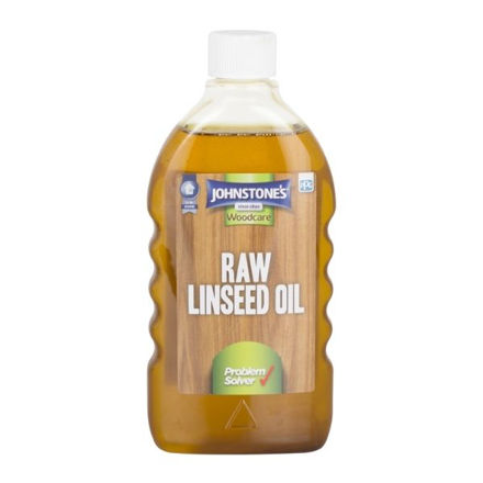 Picture of JOHNSTONES RAW LINSEED OIL 500ML
