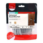 Picture of TIMCO Round Wire Nails Galvanised (0.5KG PACK)