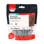 Picture of TIMCO Round Wire Nails Galvanised (0.5KG PACK)