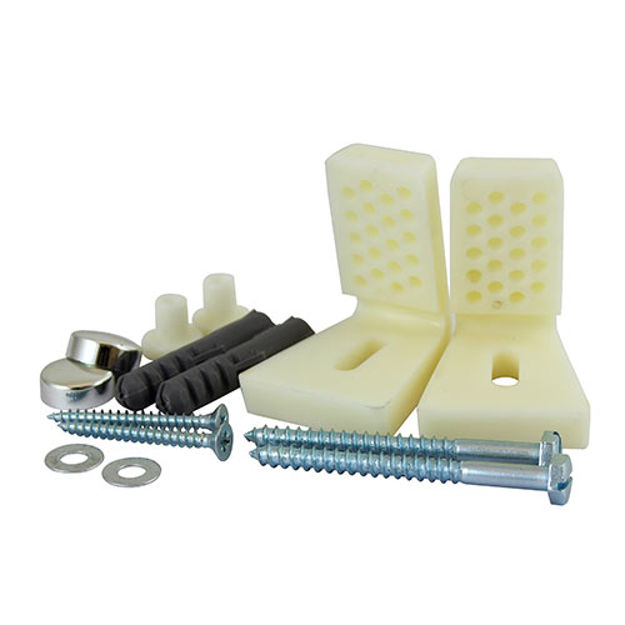 Picture of TIMCO ADJUSTABLE WC/BIDET FIXING KIT 5 X 40MM SCREW