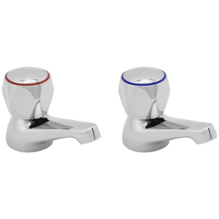 Picture of METHVEN DEVA PROFILE BASIN TAPS CHROME
