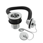 Picture of METHVEN DEVA 1 1/2" BRASS BATH WASTE WITH BRASS PLUG