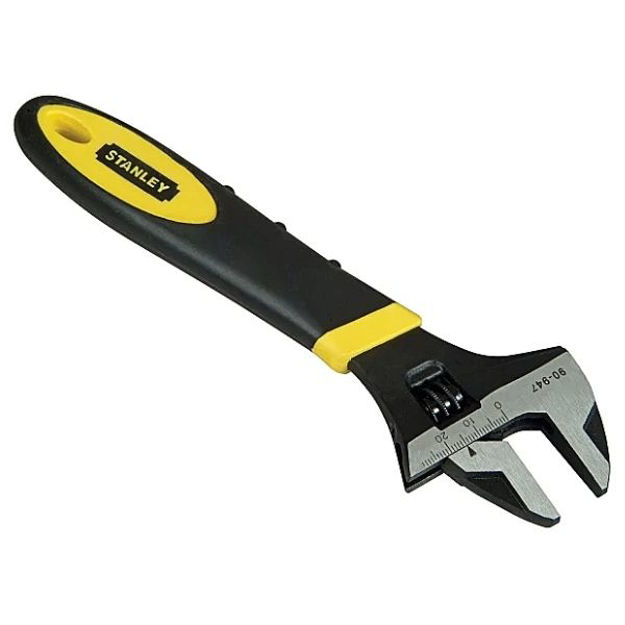 Picture of STANLEY ADJUSTABLE WRENCH 300MM - BI MATERIAL