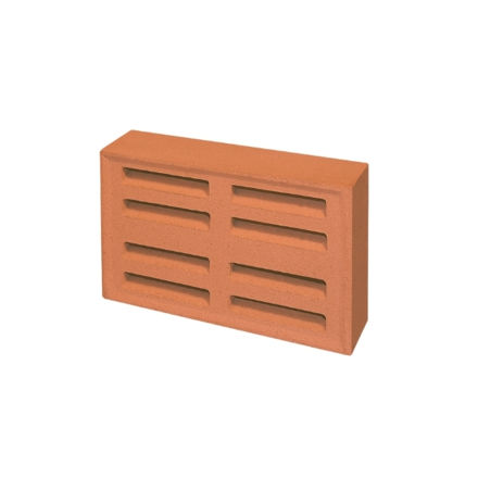 Picture of RED AIR BRICK VENT LOUVRE
 LIST NO.364
 215 X 140MM