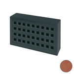 Picture of RED AIR BRICK VENT SQUARE HOLE LIST NO.351
 215 X 140MM