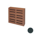 Picture of BLACK AIR BRICK VENT LOUVRE LIST NO.365
 215 X 215MM