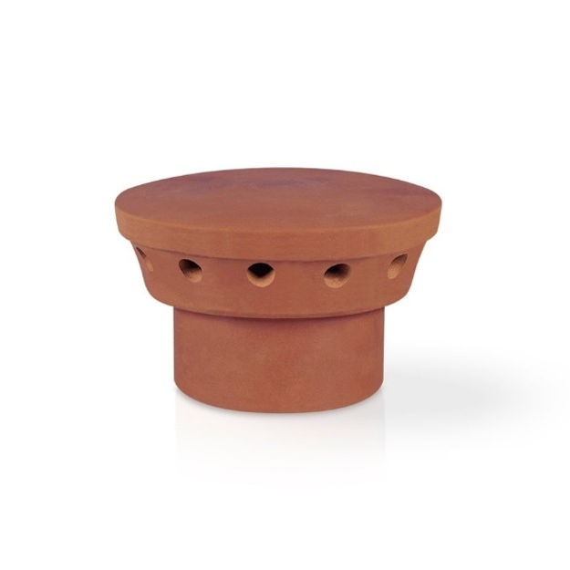 Picture of RED ELEPHANTS FEET CHIMNEY CAPS 190MM