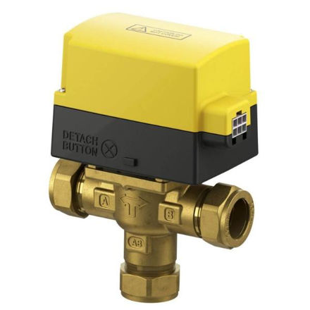 Picture of EPH B322PF 3-Port Motorised Compression Valve 22mm