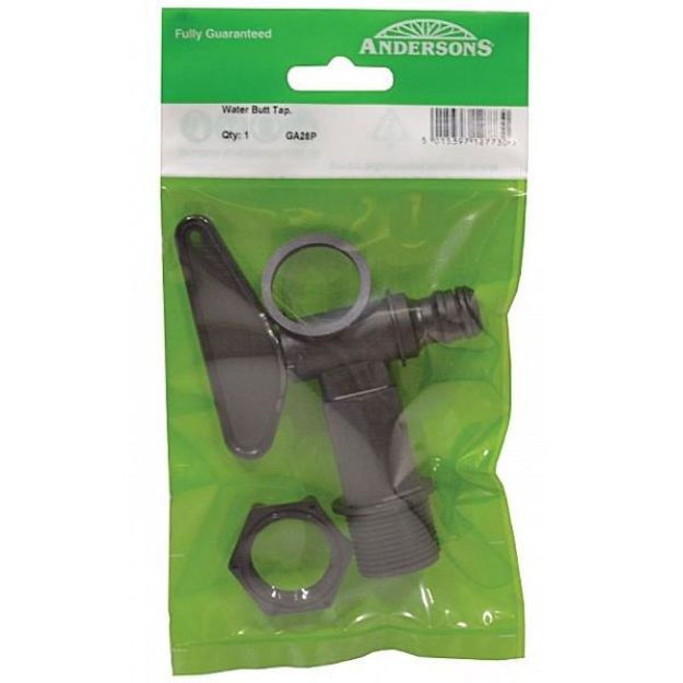 Picture of ANDERSONS WATER BUTT TAP 3/4" BSP