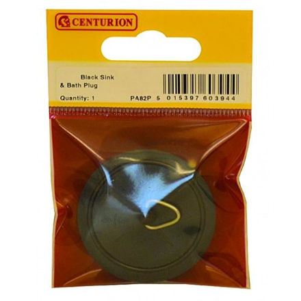 Picture of CENTURION BLACK SINK / BATH PLUG 1 1/2"
