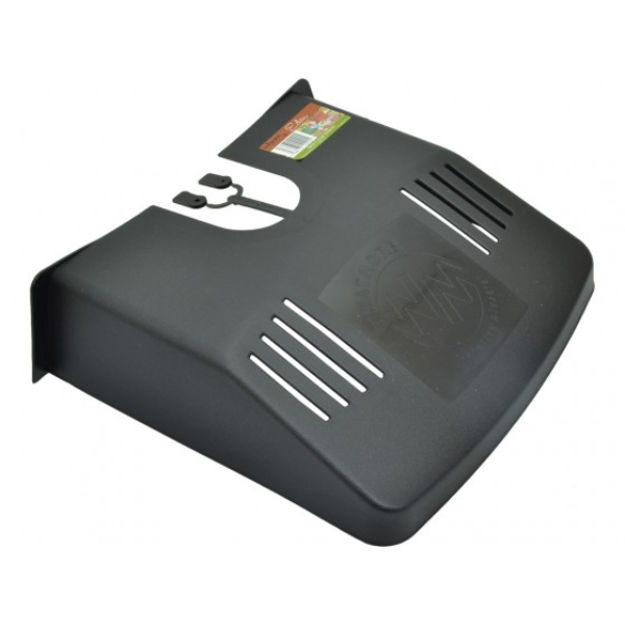 Picture of 300MM BLACK SQUARE PLASTIC LEAF GRID COVER
