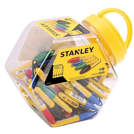 Picture of STANLEY MINI MULTI COLOUR FINE TIP MARKER