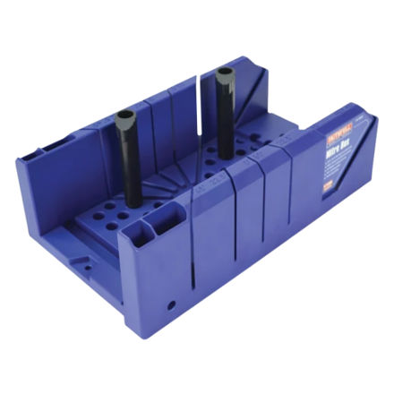 Picture of FAITHFULL PLASTIC MITRE BOX WITH PEGS 310MM