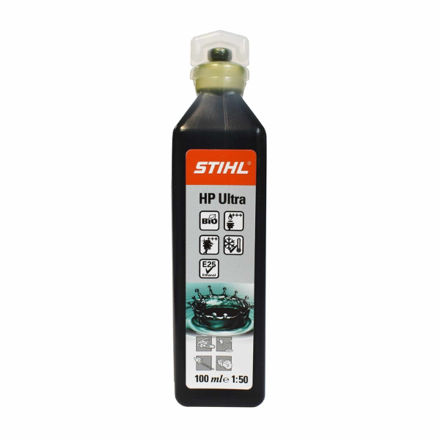 Picture of STIHL HP ULTRA 2 STROKE OIL 100ML (GREEN) 