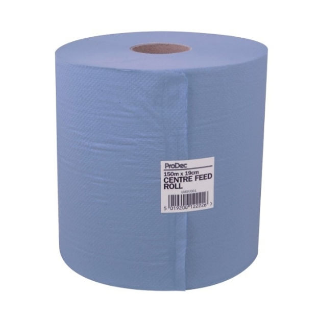 Picture of PRODEC BLUE PAPER TOWEL ROLL 150M