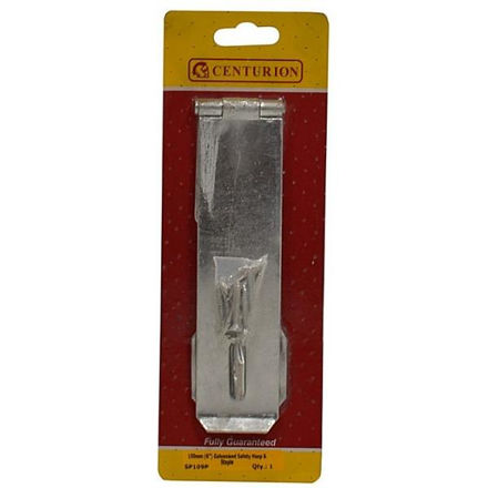 Picture of SAFETY HASP AND STAPLES - BZP 150MM (6")