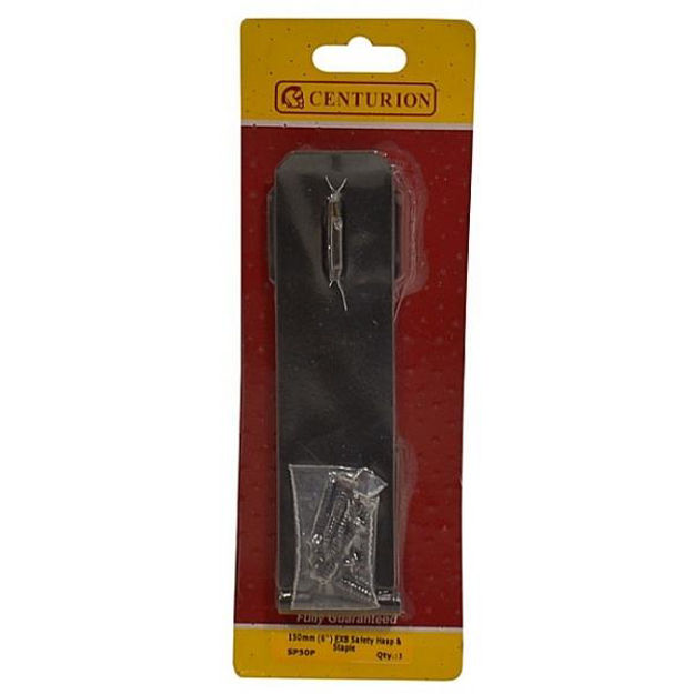 Picture of SAFETY HASP AND STAPLES -EXB 150MM (6")