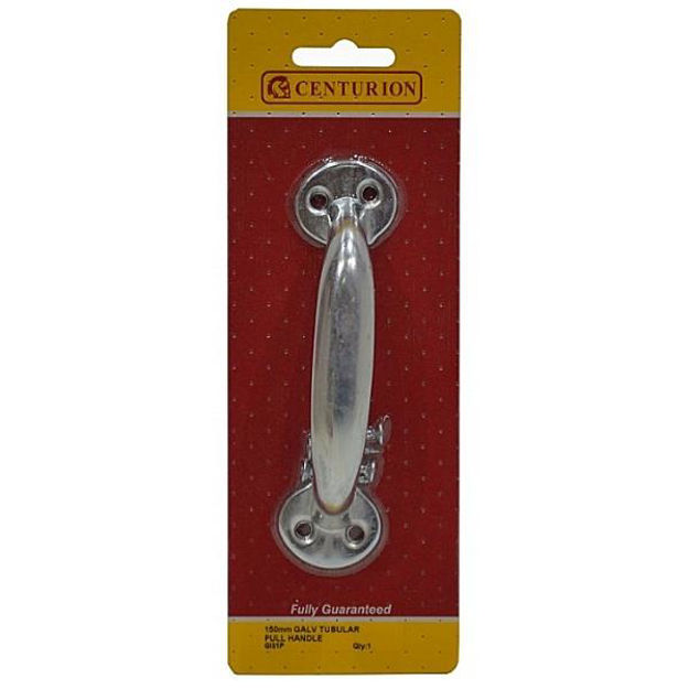 Picture of TUBULAR PULL HANDLE GALVANISED 150MM