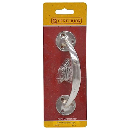 Picture of BOW HANDLE SATIN CHROME 150MM