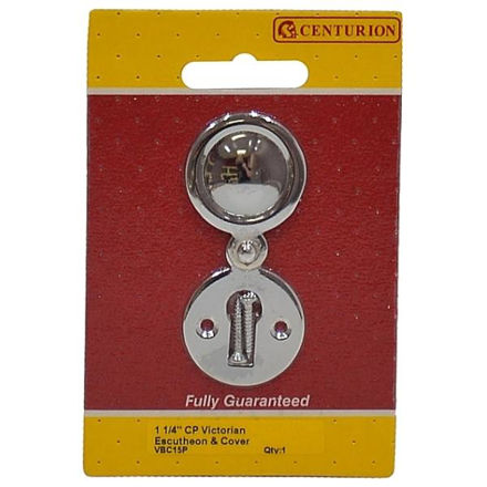 Picture of VICTORIAN ESCUTCHEON WITH COVER CHROMED 35MM (1 1/4")