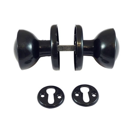 Picture of TIMCO PLASTIC RIM/MORTICE KNOB SET 50MM