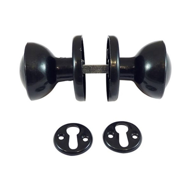 Picture of TIMCO PLASTIC RIM/MORTICE KNOB SET 50MM