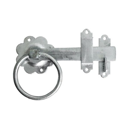 Picture of TIMCO RING GATE LATCH PLAIN HDG 150MM