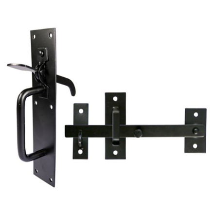Picture of TIMCO MEDIUM SUFFOLK LATCH BLACK 205 X 45MM