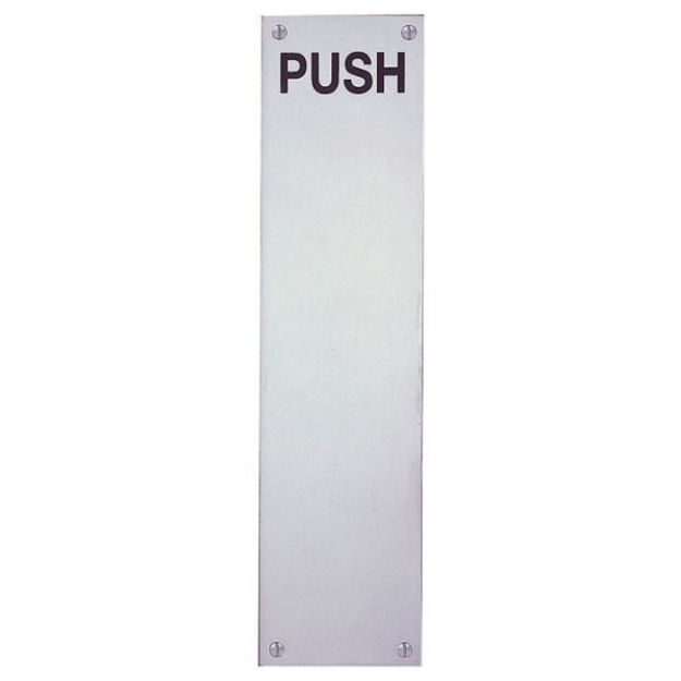 Picture of SAA 305X76MM PUSH FINGER PLATE