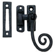 Picture of ANTIQUE BLACK CURLY CASEMENT FASTENER