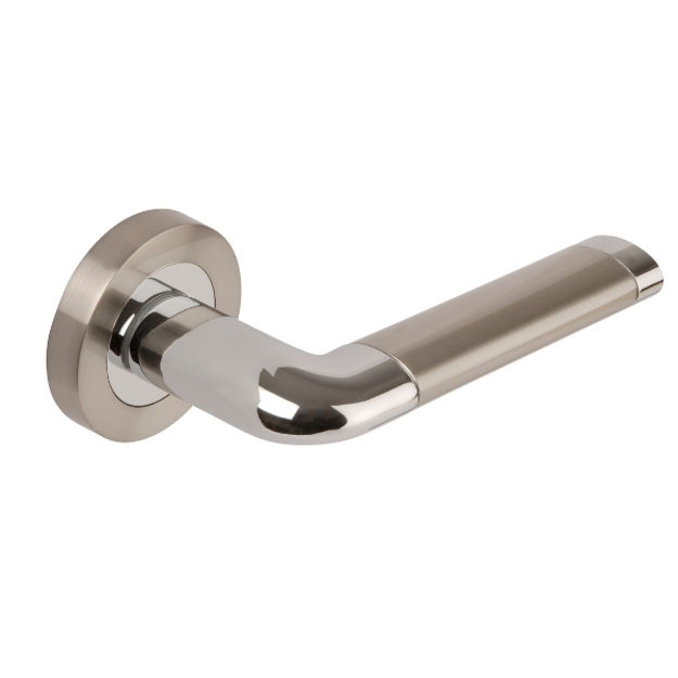 Picture of 3670 SN/PC ARGO LEVER ON ROUND ROSE -SCREW ROSE