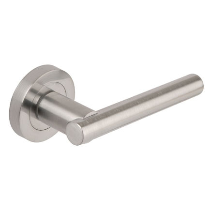 Picture of 3689 SC SULTAN LEVER ON ROUND ROSE - SCREW ROSE