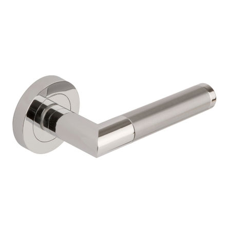 Picture of 3675 SN/PC ATHENA LEVER ON ROUND ROSE - SCREW ROSE