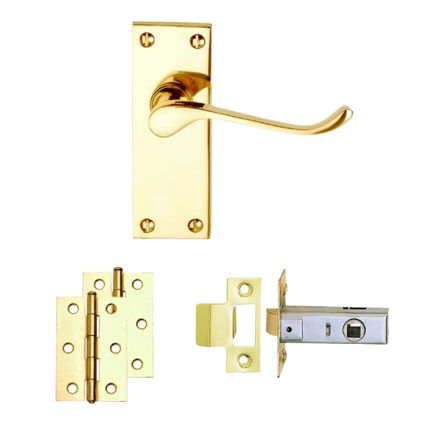 Picture of BR VIC SCROLL INTERNAL DOOR PACK HANDLES