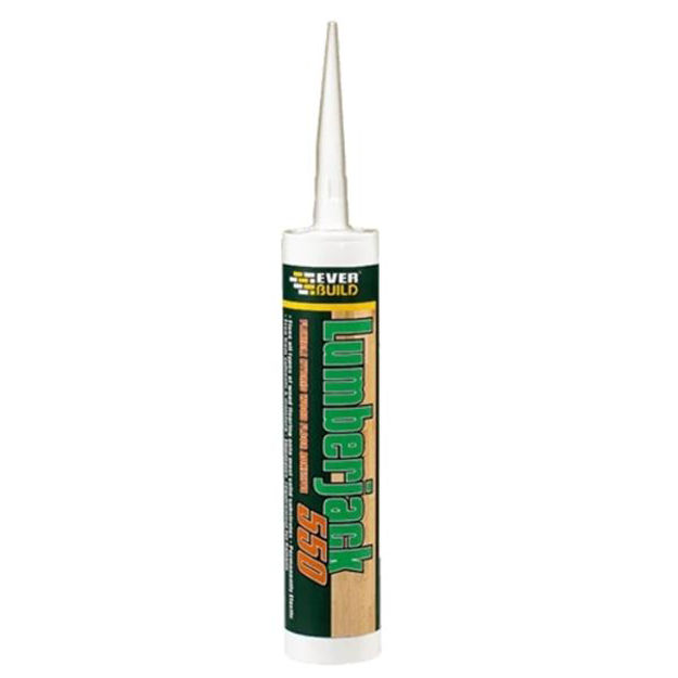 Picture of EVERBUILD LUMBERJACK 550 WOOD FLOOR ADHESIVE 300ML