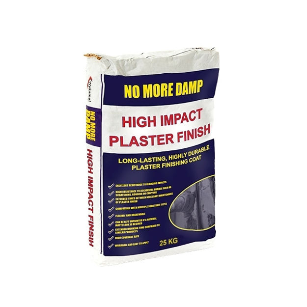 Picture of NO MORE DAMP HIGH IMPACT PLASTER FINISH 25KG