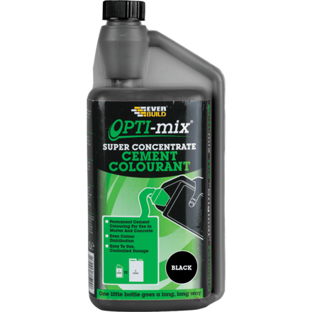 Picture of EVERBUILD OPTI-MIX BLACK LIQUID CEMENT DYE 1LTR