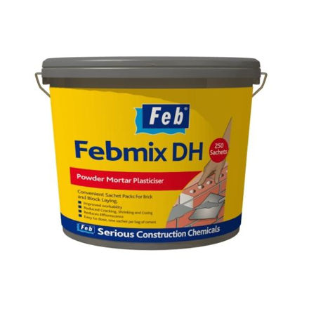Picture of FEBMIX DH POWDER MORTAR PLASTICISER - 250 SACHETS