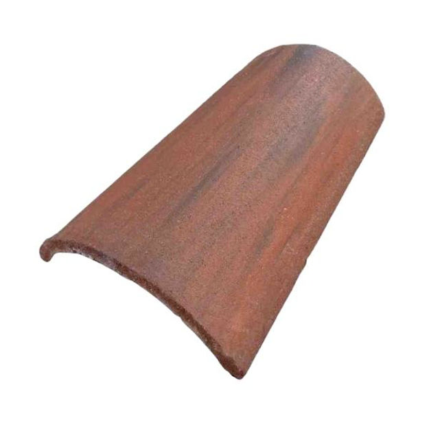 Picture of MARLEY SEGMENTAL SMOOTH RIDGE 209 OLD ENGLISH DARK RED