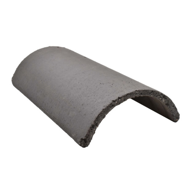 Picture of SANDTOFT HALF ROUND GREY RIDGE TILE