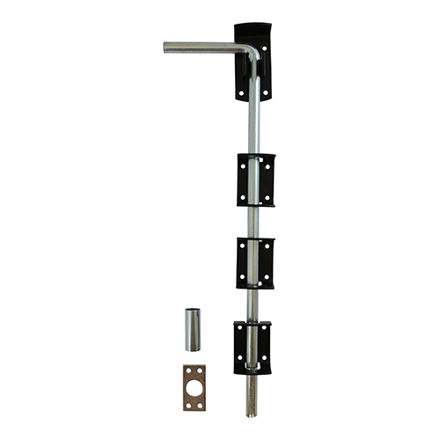 Picture of GARAGE DROP DOWN BOLT BLACK 450MM