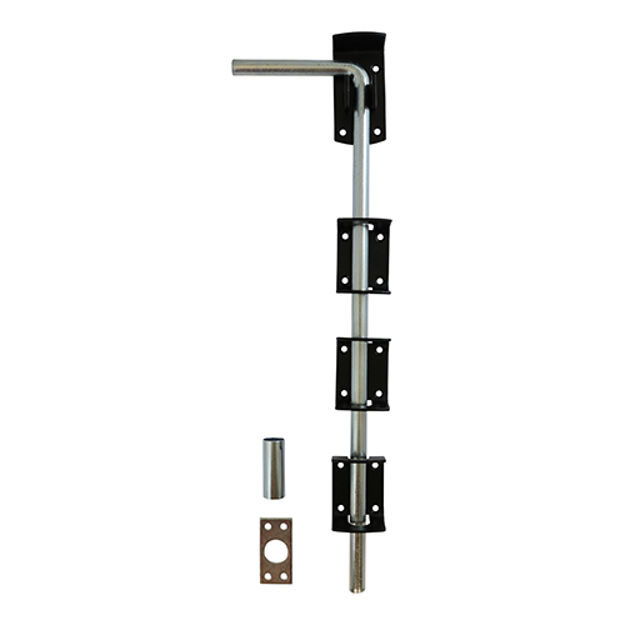 Picture of GARAGE DROP DOWN BOLT BLACK 450MM