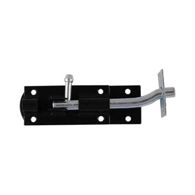 Picture of NECKED TOWER BOLT BLACK 100MM