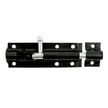 Picture of STRAIGHT TOWER BOLT BLACK 150MM